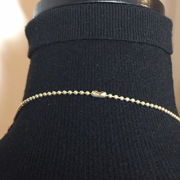 K.I.S. USA Birthstone Charm May/Emerald Necklace 28" long - Picture 5 of 8